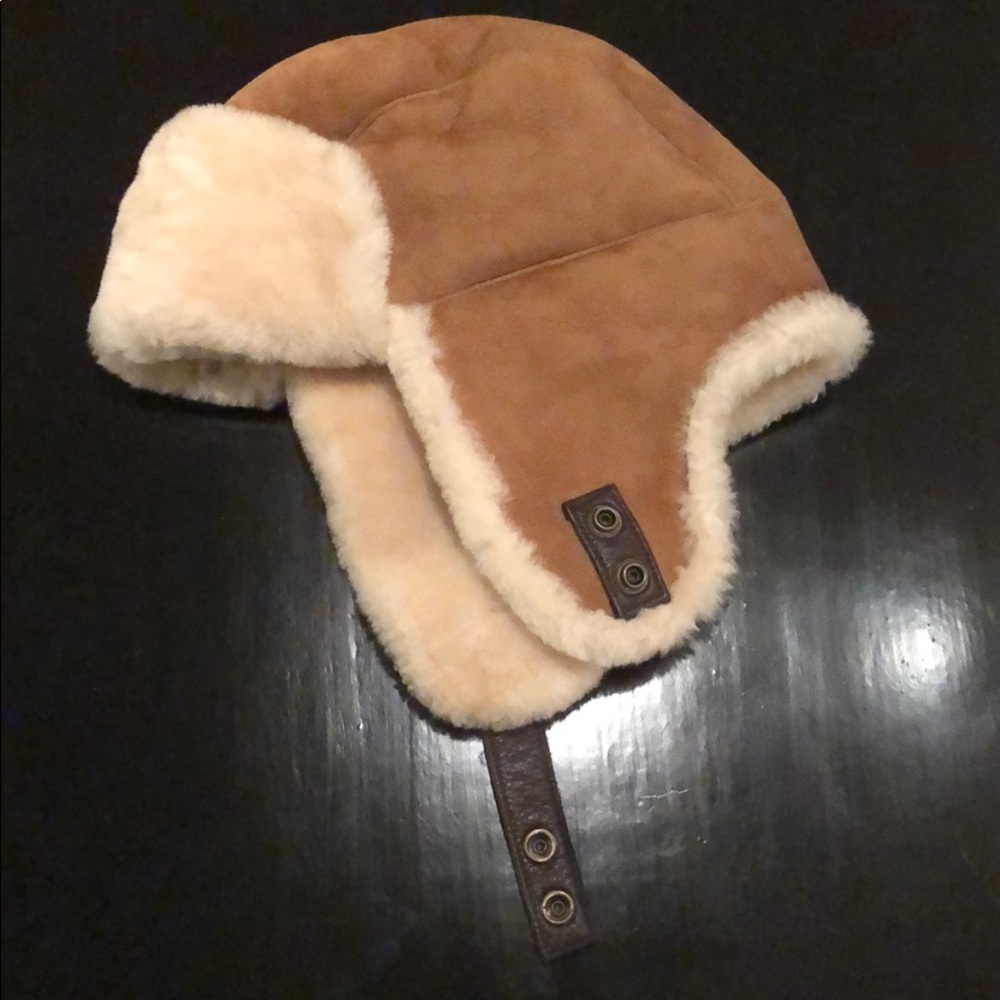 UGG Shearling Trapper Hat